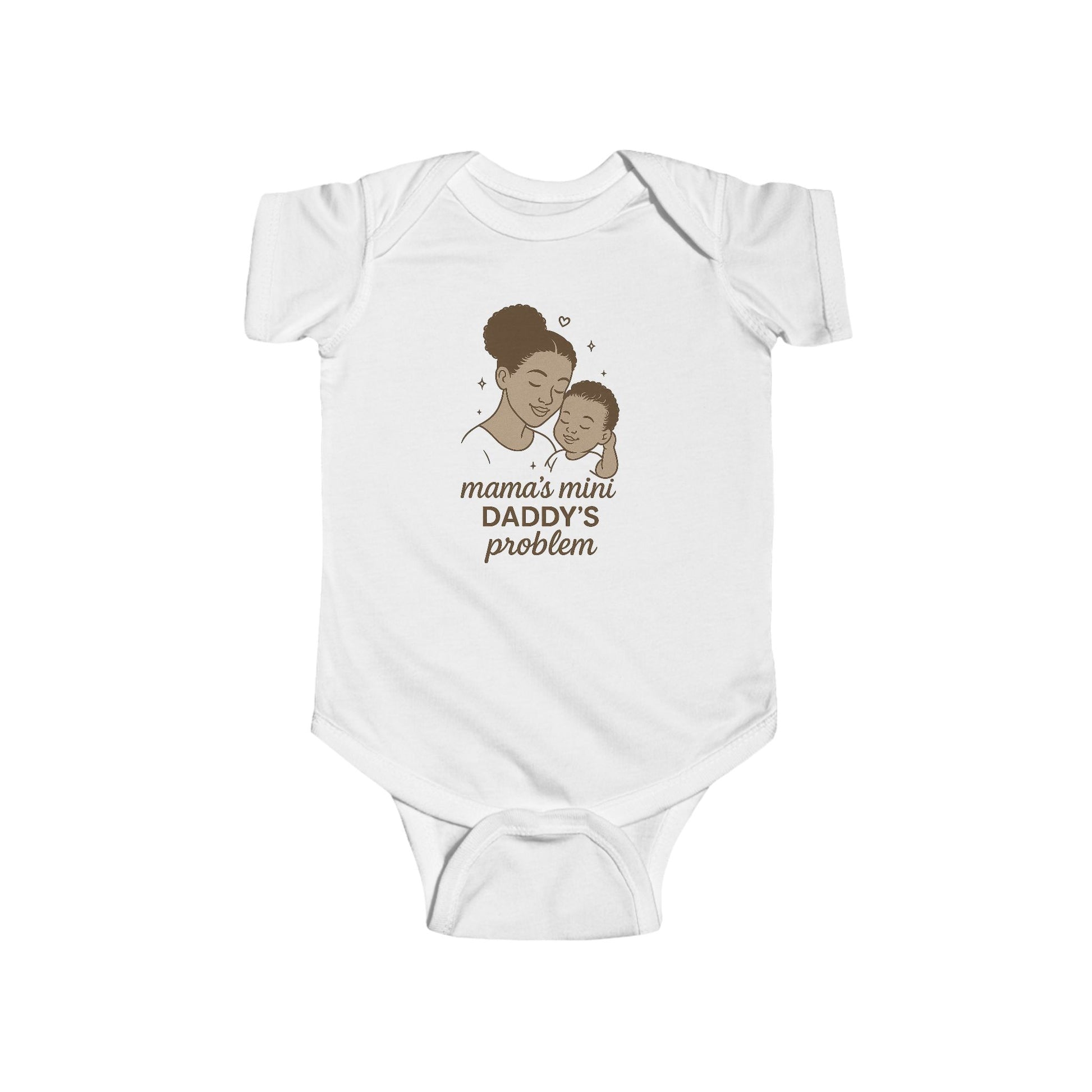 Mama’s Mini, Daddy’s Problem – Cute Baby Bodysuit