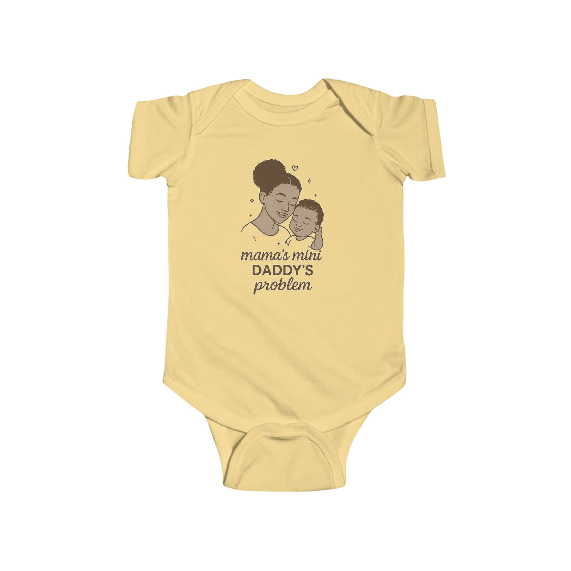 Mama’s Mini, Daddy’s Problem – Cute Baby Bodysuit