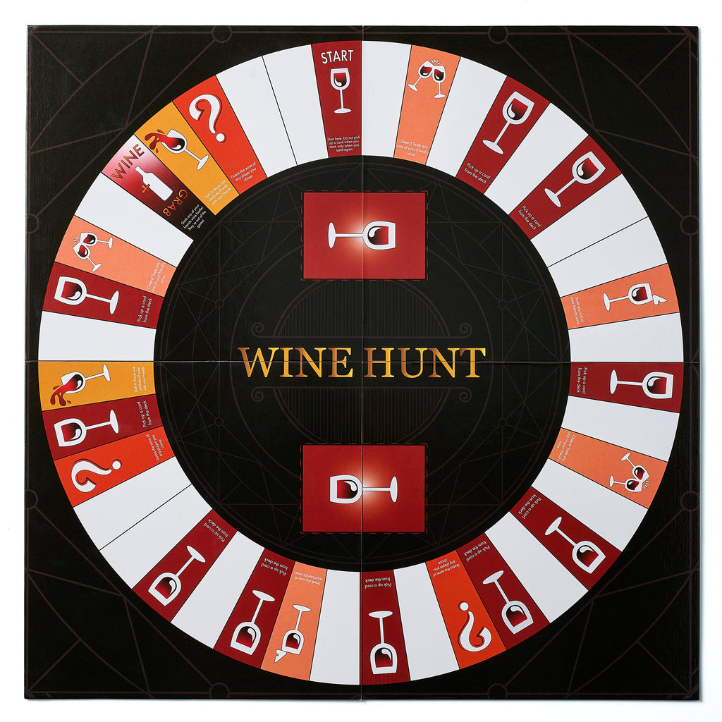 WineHunt - an Interactive Blind Wine Tasting Game, Rely On Taste & Smell to Learn How to Taste Wine Just Like a Sommelier - Gift for Wine Lover, Connoisseur, Fun Game to Play with Friends, Family-1